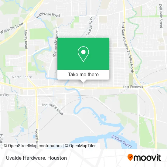 Uvalde Hardware map