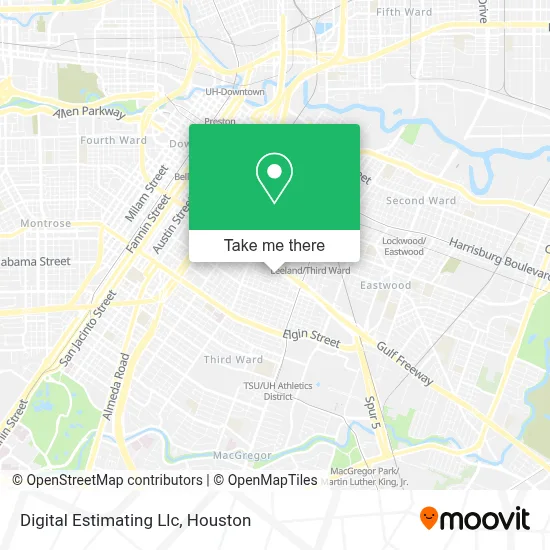 Digital Estimating Llc map