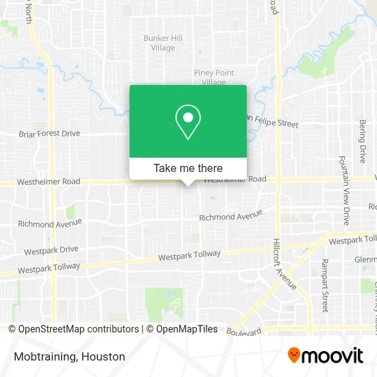 Mobtraining map