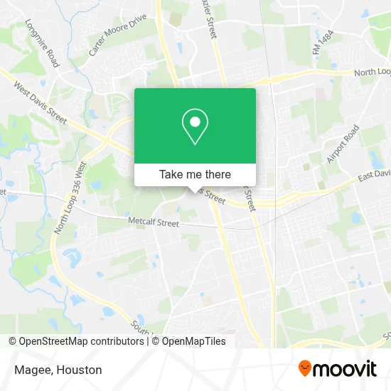 Magee map