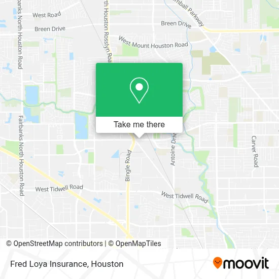 Fred Loya Insurance map