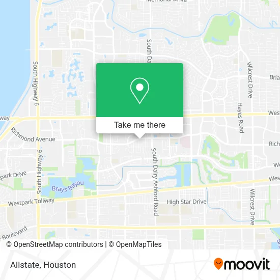 Allstate map