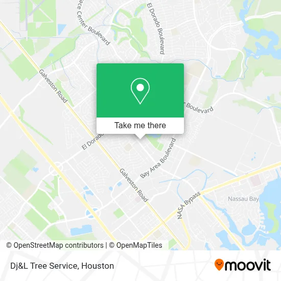 Dj&L Tree Service map