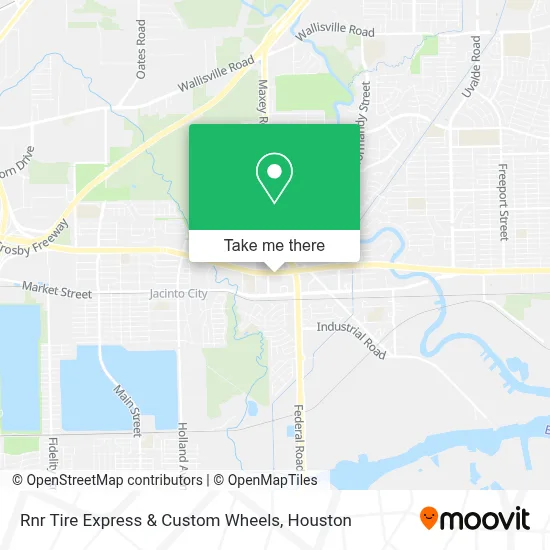 Mapa de Rnr Tire Express & Custom Wheels