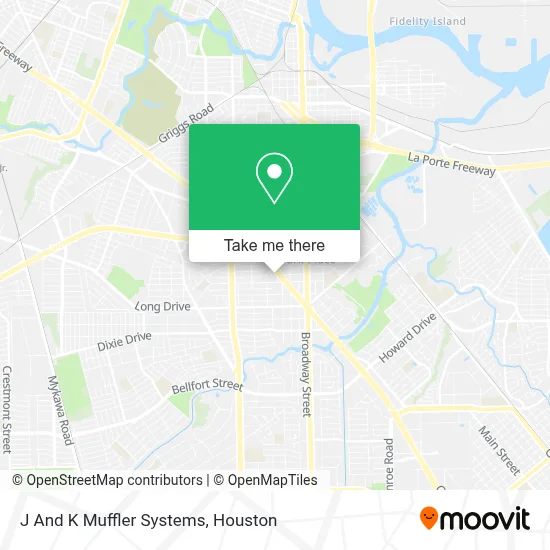J And K Muffler Systems map