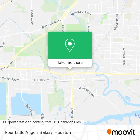 Four Little Angels Bakery map