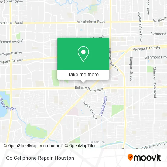 Go Cellphone Repair map