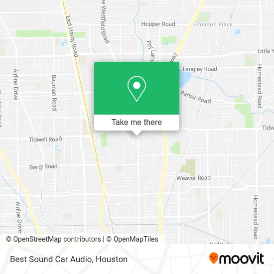 Best Sound Car Audio map