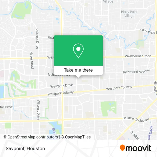 Savpoint map