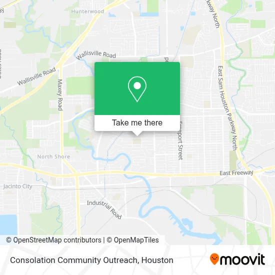 Consolation Community Outreach map