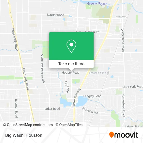 Big Wash map