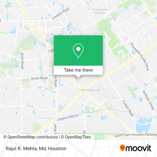 Rajul R. Mehta, Md map