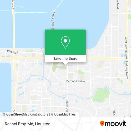Rachel Bray, Md map
