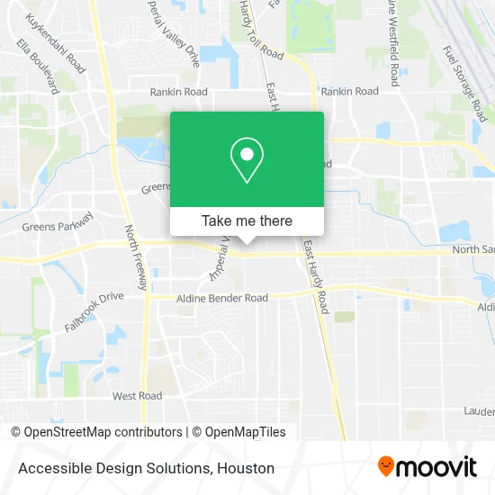 Accessible Design Solutions map