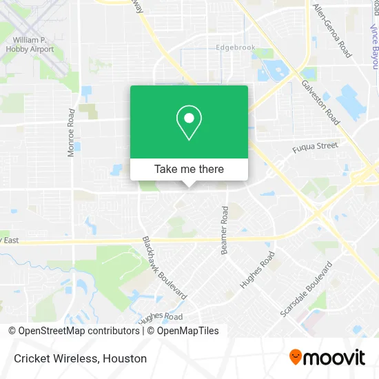 Cricket Wireless map