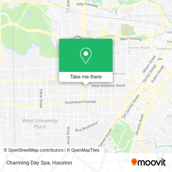 Charming Day Spa map