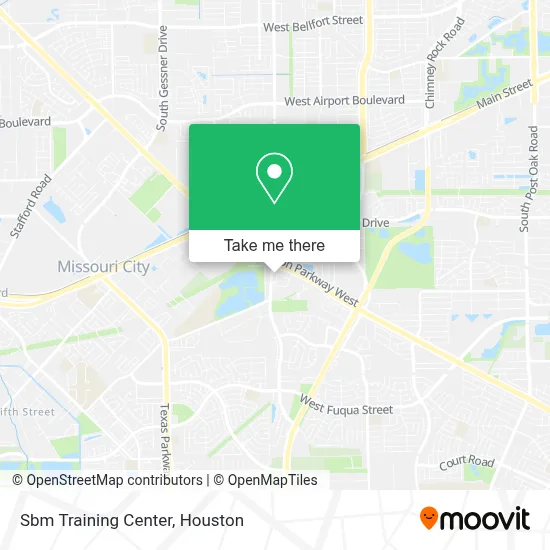 Sbm Training Center map