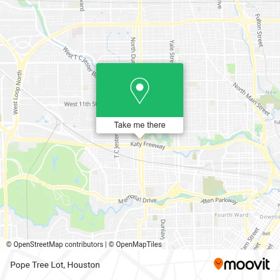 Pope Tree Lot map