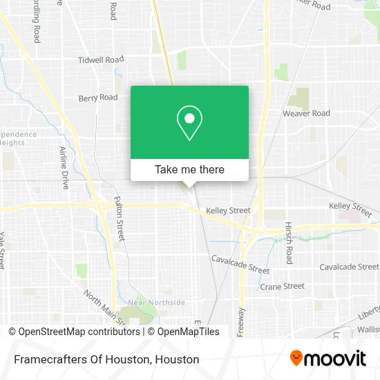 Framecrafters Of Houston map