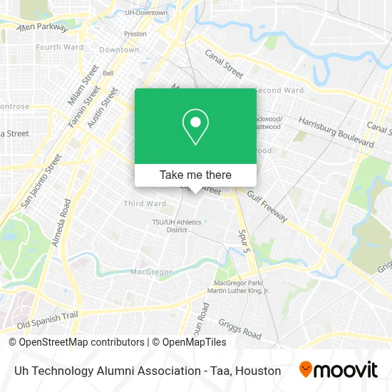 Uh Technology Alumni Association - Taa map