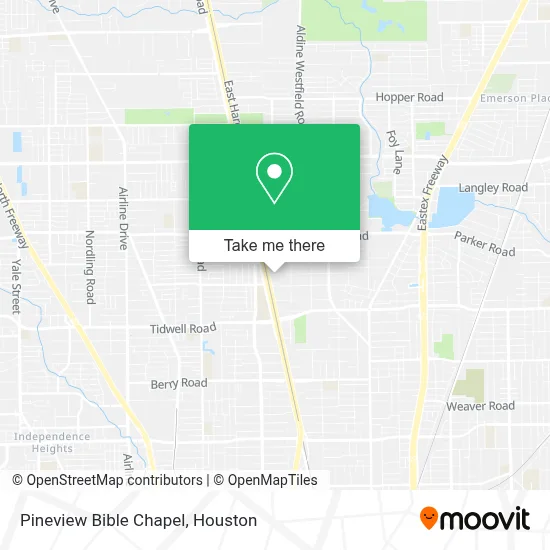Pineview Bible Chapel map
