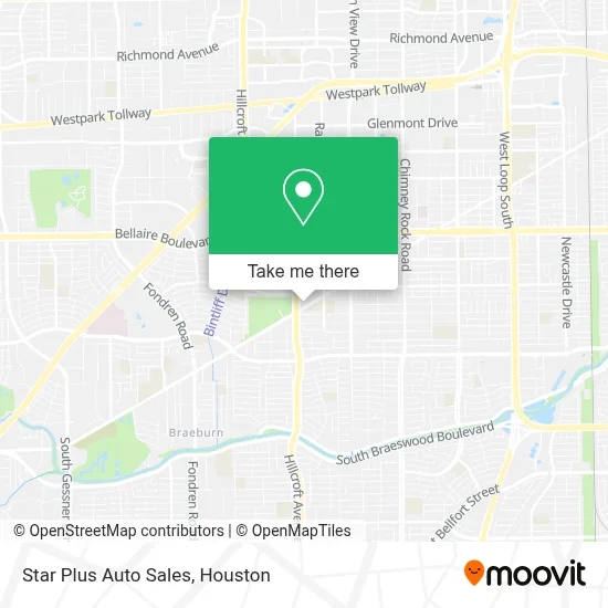 Star Plus Auto Sales map