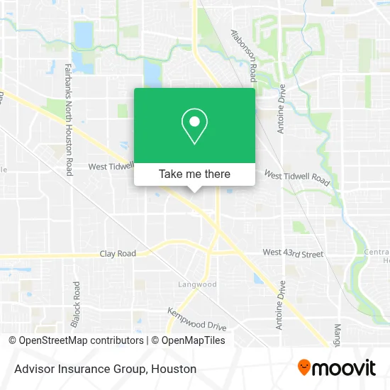Advisor Insurance Group map