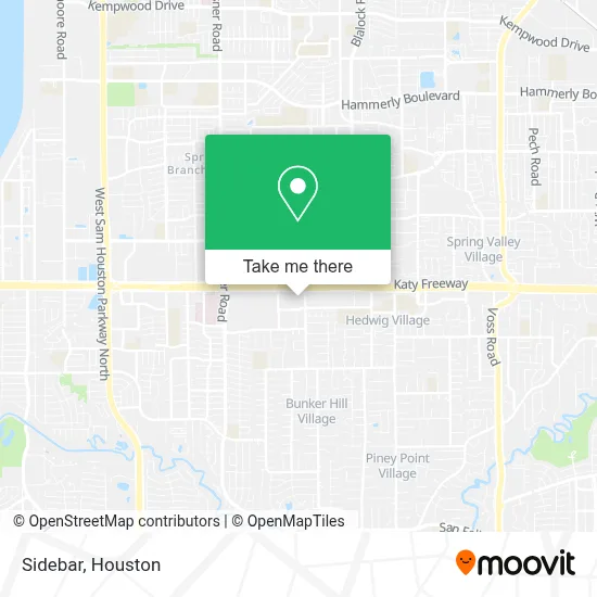 Sidebar map