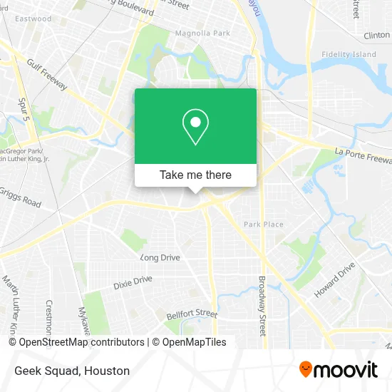 Geek Squad map