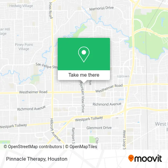 Pinnacle Therapy map