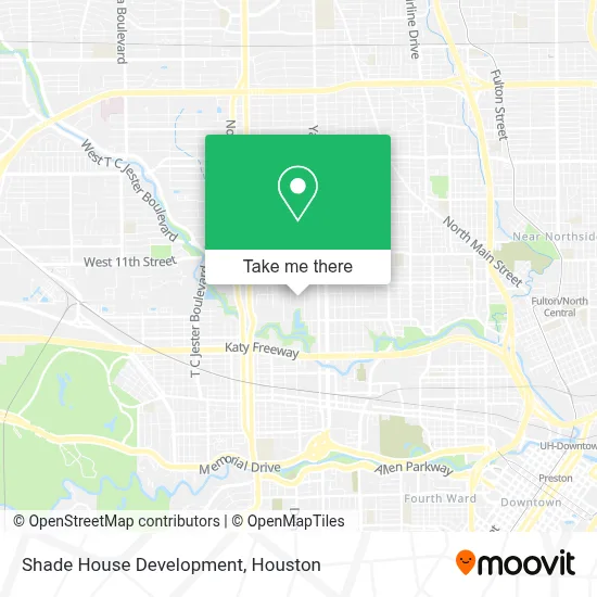 Shade House Development map