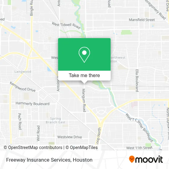 Freeway Insurance Services map