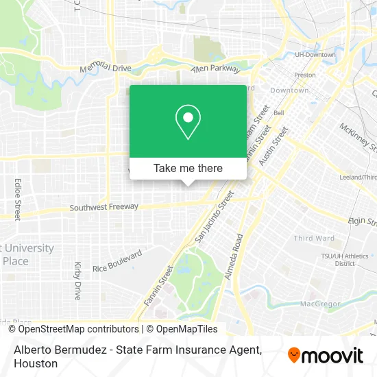 Alberto Bermudez - State Farm Insurance Agent map