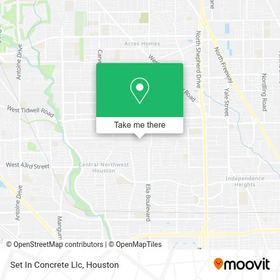 Set In Concrete Llc map