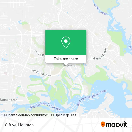 Giftive map