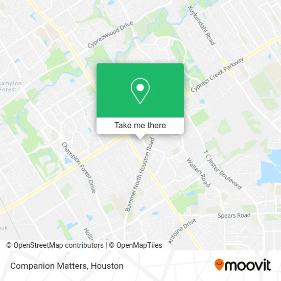 Companion Matters map