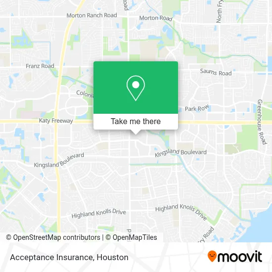 Acceptance Insurance map