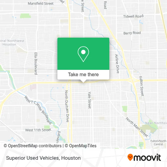 Superior Used Vehicles map