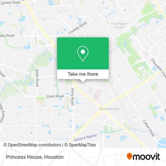 Princess House map