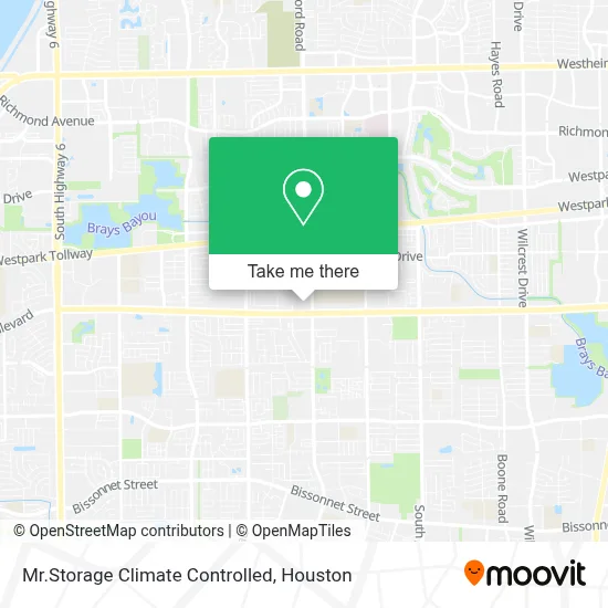 Mr.Storage Climate Controlled map