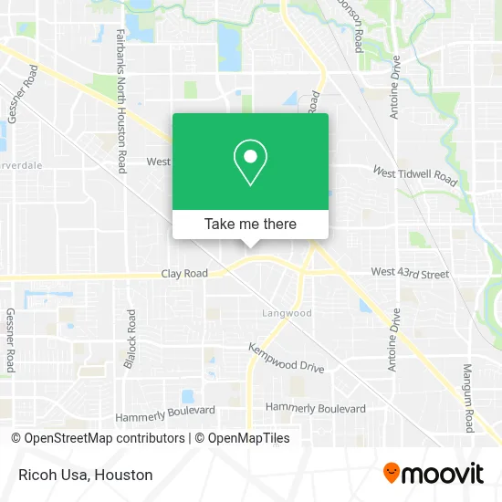 Ricoh Usa map