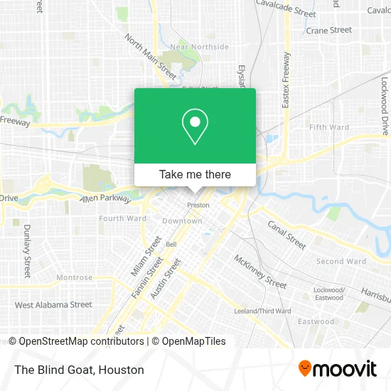 The Blind Goat map