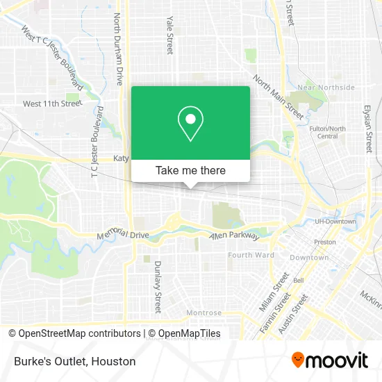 Burke's Outlet map