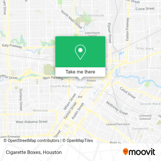 Cigarette Boxes map