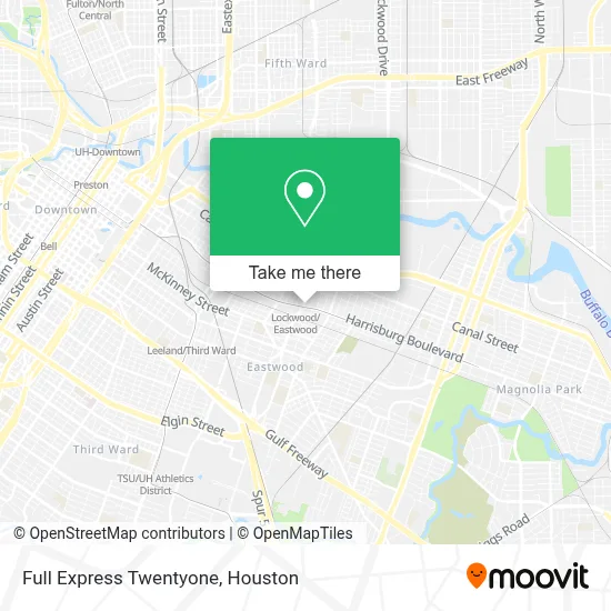 Full Express Twentyone map
