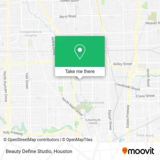 Beauty Define Studio map