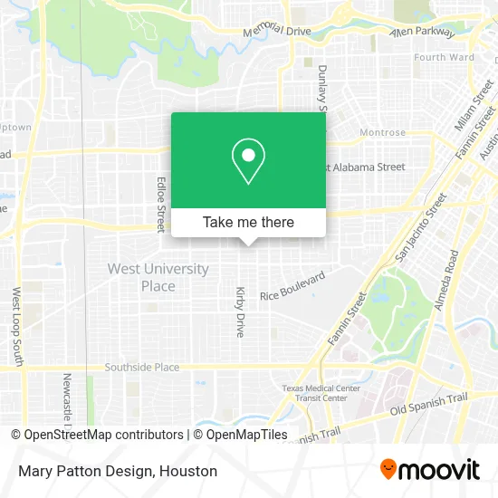 Mary Patton Design map