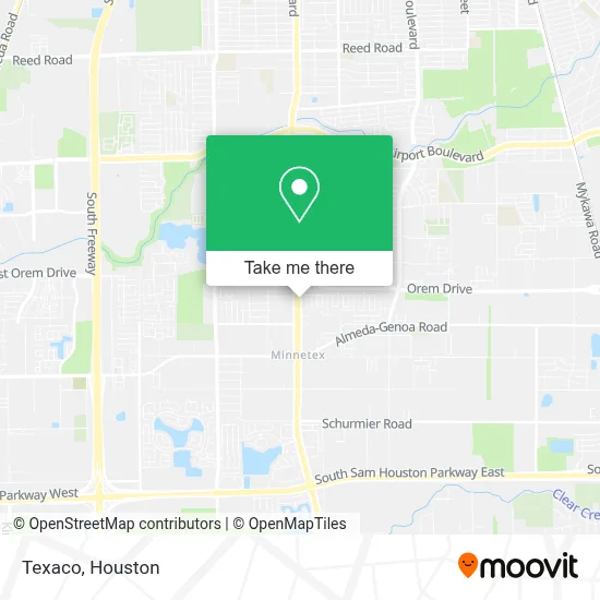Texaco map