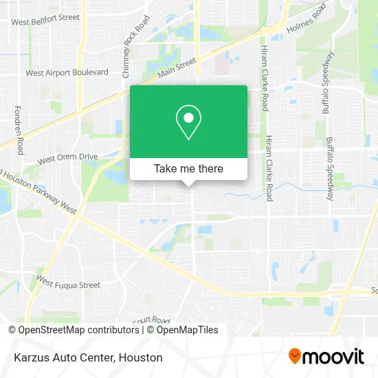 Karzus Auto Center map