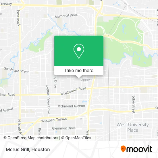 Merus Grill map